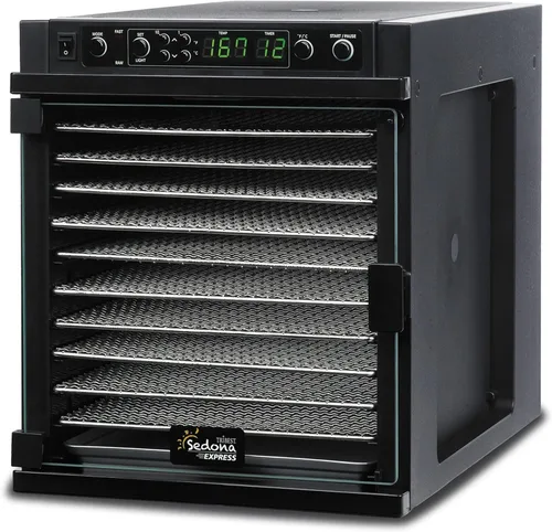 Vista 2 de Tribest Sedona Express SDE-S6780-B Deshidratador digital de alimentos, Negro