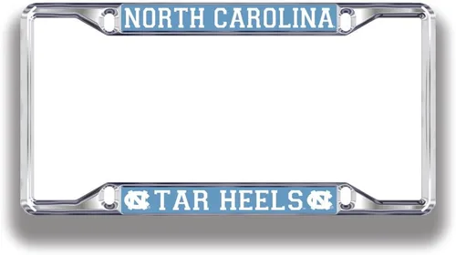 Vista 32 de Marco de matrícula de la NCAA, plateado