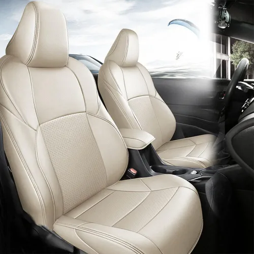 Vista 12 de CocheFamilia Fundas de asiento de automóvil RAV4 de ajuste personalizado para Toyota RAV4 LE selectos 2013 2014 2015 2016 2017 2018