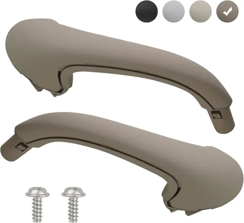Vista 3 de APPERFiT Tirador de puerta interior (negro) para panel de puerta delantera lado del conductor y pasajero compatible con Mercedes-Benz Clase C W203
