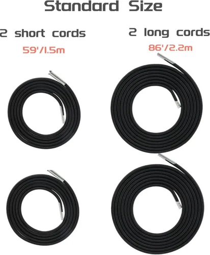 Vista 2 de YHANDY Cable de repuesto para silla de gravedad cero, cordones de repuesto universales, kit de reparación elástico para silla de descanso