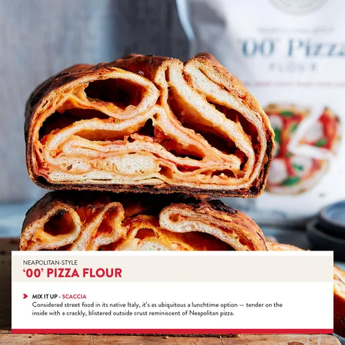 Vista 8 de King Arthur 00 Harina para Pizza: Trigo Americano Premium Sin OGM para Corteza Perfecta Estilo Napolitano - Finamente Molida para Auténtica Pizza