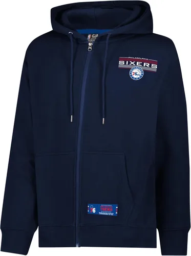 Vista 19 de Ultra Game Sudadera con capucha y cremallera completa oficial de la NBA para hombre