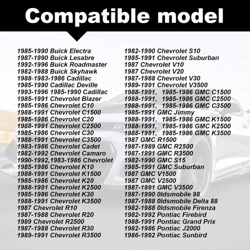 Vista 3 de 50 piezas de clip retenedor de panel de guarnición de puerta de nylon compatible con Chevrolet Cadillac Buick Blazer Silverado Truck GMC Yukon 363137