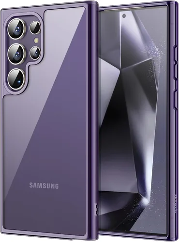 Vista 44 de JETech Funda para Samsung Galaxy S24 5G, Protector de Parachoques Antiamarilleamiento y Antiarañazos, Carcasa Rígida de PC (Negro)