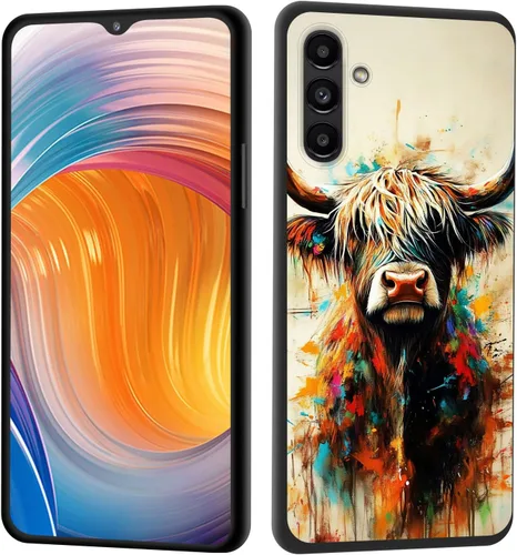 Vista 92 de Funda para Galaxy A13 5G, funda de goma de silicona suave, protección completa a prueba de golpes, protección contra caídas para Samsung Galaxy A13