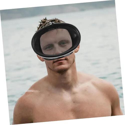 Vista 9 de Máscara de buceo de natación templada para hombres, gafas de buceo multiusos, equipo portátil de buceo para buceo y natación