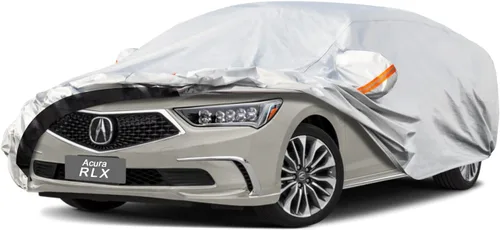 Vista 66 de GUNHYI - Funda de automóvil de 6 capas para Tesla Model 3 (2017-2025), impermeable para todo tipo de clima, protección UV contra la nieve, el sol