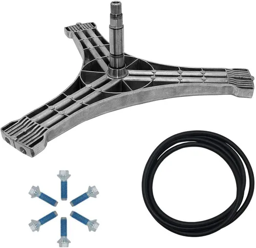 AMI PARTS DC97-15491A Flange Shaft Assembly&(6pcs) DC60-40137A Washing Machine Hex Bolt&DC69-00804A Washer Tub Seal Gasket Compatible with Washing