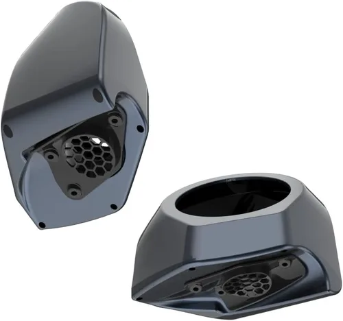 Vista 699 de Advanblack Alpine Green Tour Pack - Paquete de altavoces de 6.5 pulgadas, carcasa de audio trasera, color a juego, ajuste Harley King Tour Pack