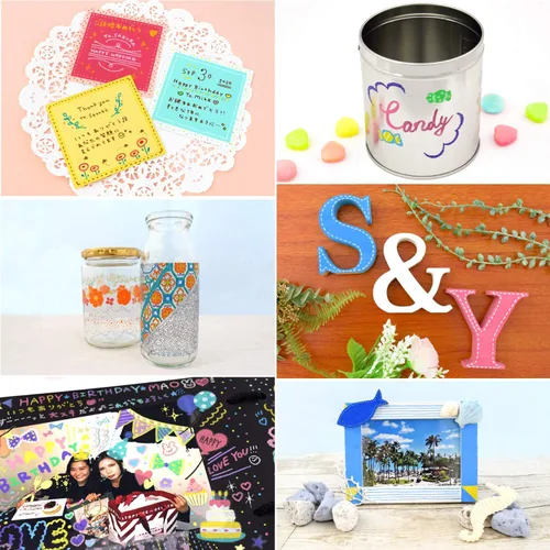 Vista 8 de Sakura Crepas Pigmax Fine Point ZPK-S10P Water-Based Pens, Blue, 10 Pens