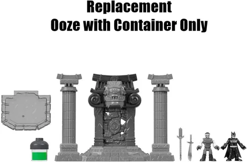 Vista 4 de Ooze de repuesto (1 oz) con recipiente para Fisher-Price Imaginext DC Super Friends Batman Ooze Pit Playset - FMX64