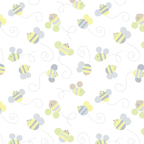 Vista 8 de SwaddleMe by Ingenuity - Manta original, 100% algodón, mejora el sueño y calma el reflejo de sobresalto, de 0 a 3 meses, paquete de 3 - abejas