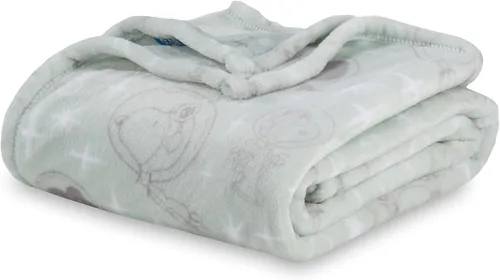 Vista 12 de Berkshire Peanuts® VelvetLoft® - Manta extragrande para niños con el adorable personaje de Snoopy de peluche, clase de arte de Snoopy de Peanuts
