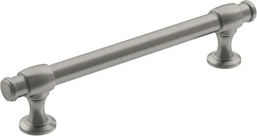 Vista 11 de Amerock Mango de gabinete Bronce champán 3-3/4 pulgadas (96 mm) de centro a centro Winsome paquete de 1 unidad Tirador de cajón Manija