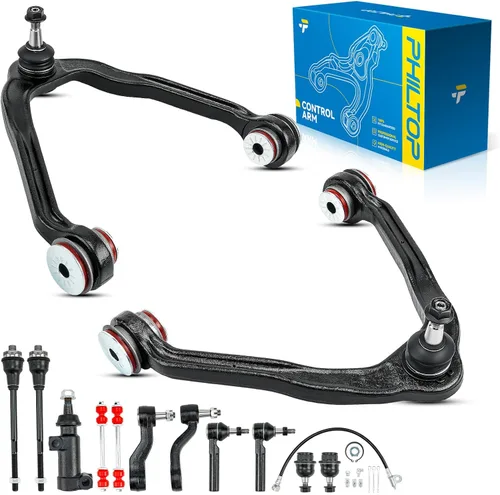 Vista 190 de PHILTOP Kit de suspensión delantera brazo de control inferior con rótula y barra estabilizadora, enlace final compatible con Chevrolet Captiva