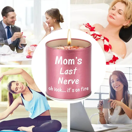 Vista 5 de Regalos para el Día de la Madre para mamá, velas perfumadas – Regalos de Navidad para el Día de la Madre, regalos de cumpleaños de hija e hijo