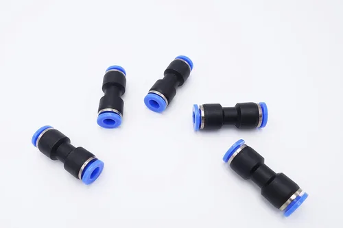 Vista 18 de Empuje para conectar, tubo de 1/2 pulgada OD, conector de dos vías de unión recta de aire neumático (paquete de 5)