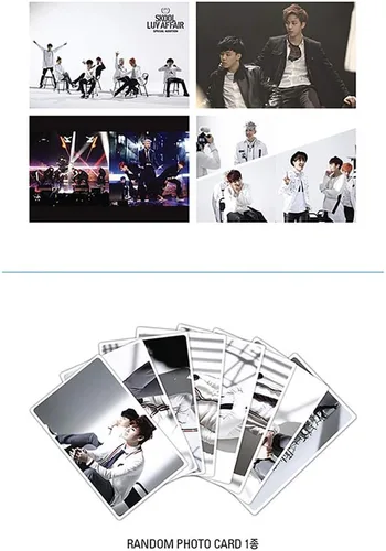 Vista 6 de BTS - Skool Luv Affair - Adición especial (2º mini álbum), 1 CD + 2 DVD + libro de fotos + póster doblado con autógrafo + regalos adicionales