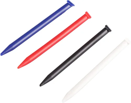 Vista 5 de Bolígrafo 3DS XL, lápiz capacitivo de repuesto compatible con Nintendo New 3DS XL, 4 en 1 Combo Touch Styli, multicolor para el nuevo 3DS XL