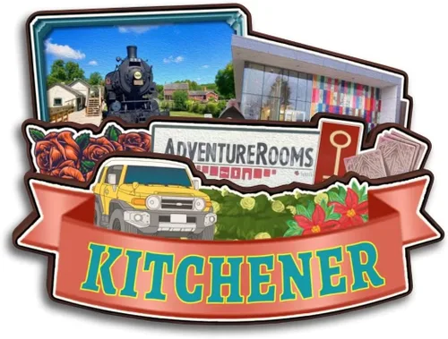 Kitchener Ontario Canada - Imán para nevera de madera 3D, madera 3D, hecho a mano, recuerdos de la ciudad, imán para nevera, decoración del hogar,