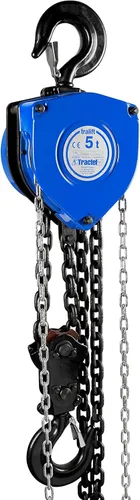 Vista 14 de Tractel Polipasto de cadena manual 1/4 tonelada - capacidad de 500 libras Cadena de acero de 10 pies Acero de grado industrial