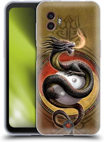 Vista 50 de Head Case Designs Officially Licensed Anne Stokes God's Hammer Guardian Dragons Gel Case [Military Grade Protection] Compatible with Samsung Galaxy