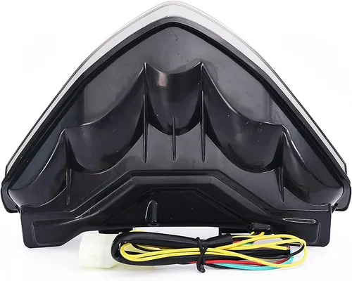 Vista 7 de Luz trasera LED de freno para motocicleta, lente ahumada con intermitentes integradas, compatible con Ducati 2010-2014 Multistrada 1200, 2010-2014