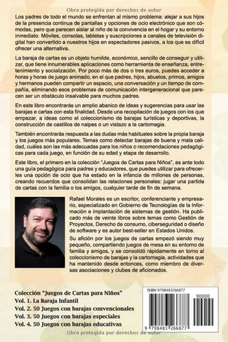 Vista 2 de Juegos de Cartas para Niños, Vol. 1 La Baraja Infantil. Guía para Padres y Educadores (Spanish Edition)