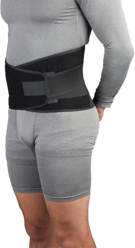 Vista 3 de CHAMPION Soporte abdominal industrial para la espalda, negro, talla XS