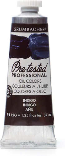 Vista 5 de Grumbacher Pintura al óleo pre-probada, 1.3 fl oz/1.25 onzas, azul ártico (P313G)