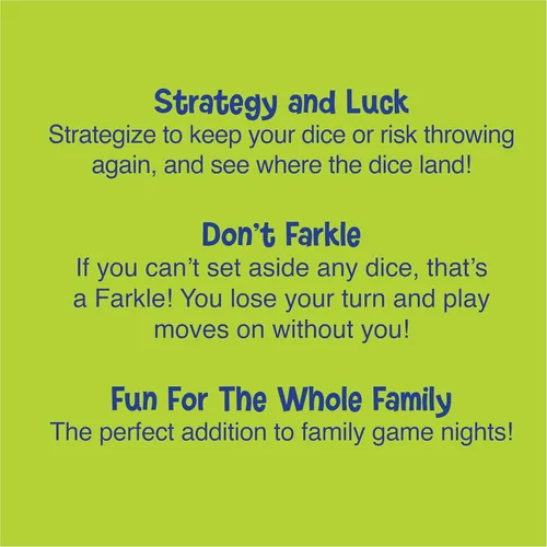 Vista 5 de Farkle clásico juego de dados