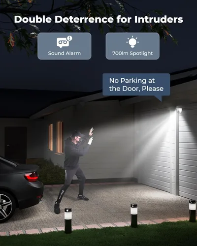 Vista 3 de REOLINK Cámara IP PoE de 12MP para exteriores, cámara de seguridad domo gran angular de 97° para vigilancia doméstica, detección de seres
