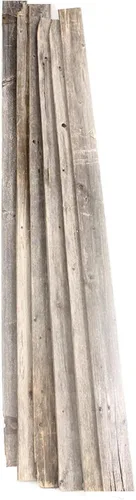 Vista 7 de Paquete de muestras de madera rústica de granero Conjunto de muestras de 6 pulgadas Tabla de madera Paneles de pared Remodelación Hazlo tú