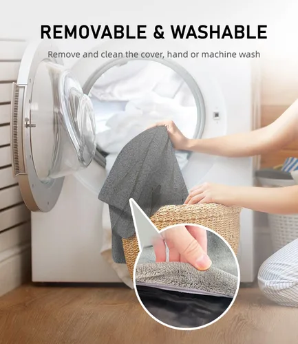 Vista 7 de Almohadilla térmica para mascotas activada por presión de 18 x 15, detección de gravedad, modo automático o manual, cama calentada para perros