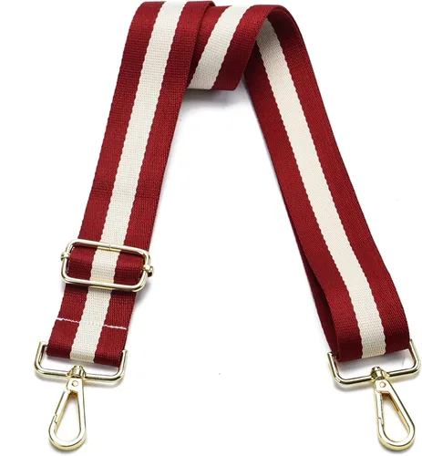 Vista 33 de Correa para bolso con herrajes dorados de repuesto, correa para bolso cruzado, correa ancha ajustable para colgar al hombro