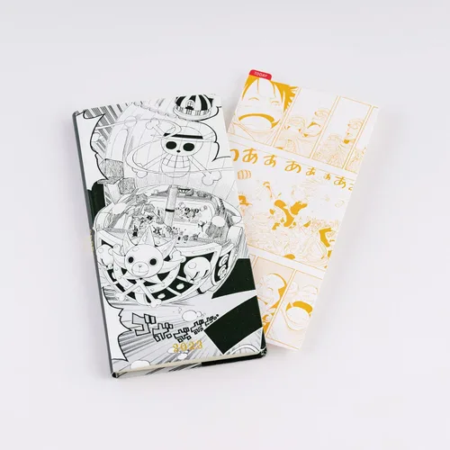 Vista 4 de ほぼ日 Hobonichi Techo Accessories ONE PIECE magazine: Hobonichi Pencil Board for Weeks (Memories - Alabasta)