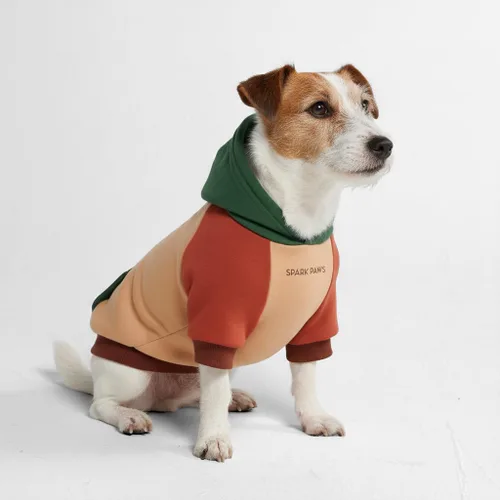 Vista 116 de Spark Paws Sudadera con capucha para perro, suéter de primera calidad para perros pequeños, medianos y grandes Trajes cálidos para bulldogs