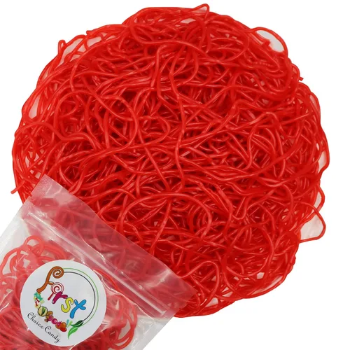 Vista 11 de FirstChoiceCandy Cordones de Regaliz Jugosos (1 Libra (Paquete de 1), Frambuesa Azul)