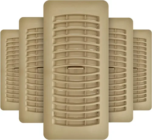 Vista 22 de Imperial Manufacturing RG1471 - Registro de piso de plástico con persiana