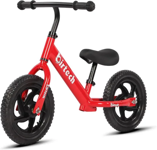 Vista 10 de Birtech Bicicleta de equilibrio para niños de 2, 3, 4, 5 años, bicicleta de equilibrio para niños de 12 pulgadas, juguetes para interiores
