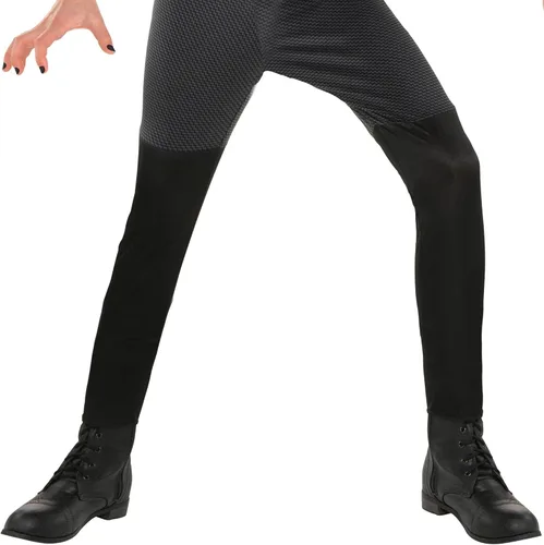 Vista 4 de Suit Yourself Batman The Dark Knight Rises - Disfraz de Catwoman para niñas, incluye máscara de ojos y más, Multicolor, S