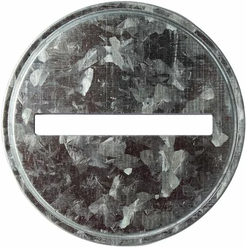 Vista 5 de Ranura para monedas con tapa de metal galvanizado para tarros de albañil, bola, conservas (paquete de 10, boca normal)