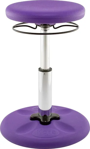 Vista 50 de Kore - Silla de altura ajustable, asiento activo para niños, adolescentes: Mejor que una pelota de equilibrio, asientos flexibles para aula.