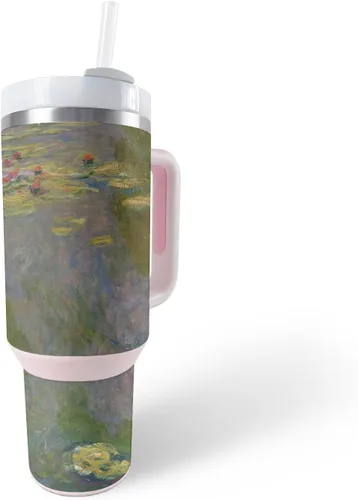 Vista 22 de MightySkins Skin - Vaso de vinilo compatible con Stanley The Quencher H2.0 FlowState de 40 onzas, mosaico de cebra, protectora, duradera y única