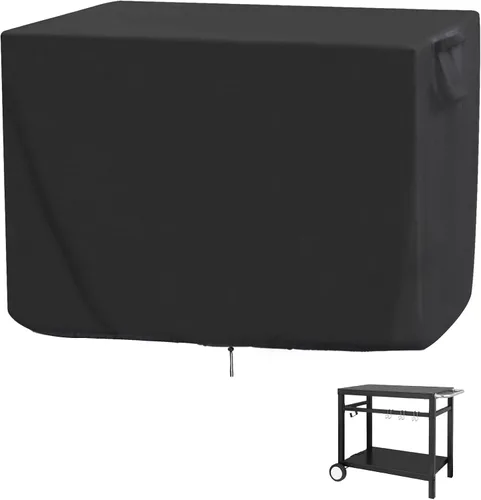 Vista 16 de Funda para Mesa de Trasplante, Cubierta Impermeable para Gabinete de Almacenamiento al Aire Libre Mederla 32"x19"x36", Funda Protectora para Armario