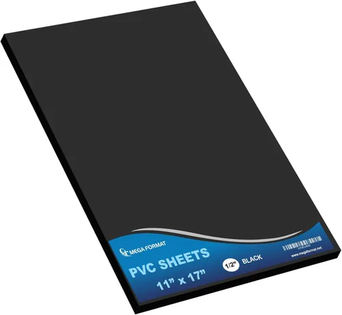 Vista 41 de Mega Format Hojas de plástico de PVC expandido, hoja blanca rígida de 8.5 x 11 pulgadas para manualidades, señalización y exhibiciones, tablero