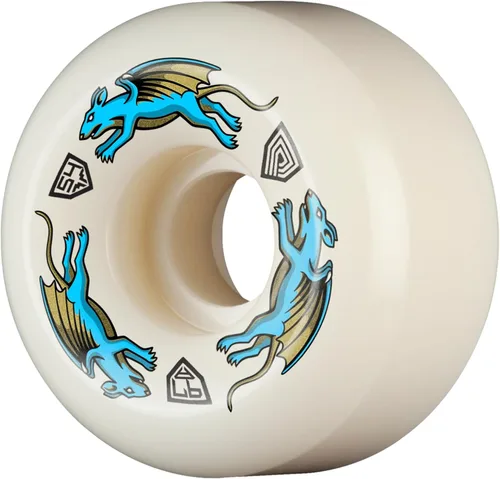 Vista 42 de Ruedas de patineta Powell Peralta Dragon Formula 88A, A2, 54mm x 39mm