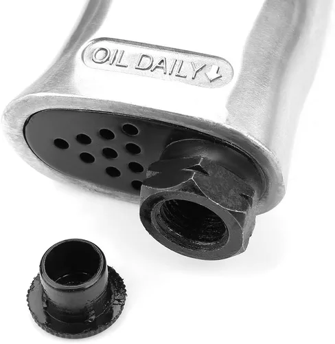 Vista 7 de Taladro de aire 1/2, taladro neumático de 900 rpm, mango CW/CCW, herramienta de perforación reversible de velocidad variable, amoladora de grabado