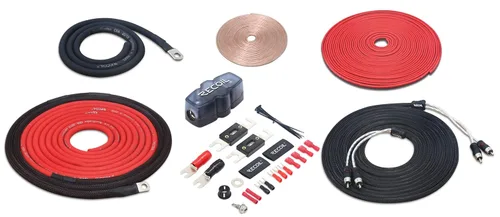 RECOIL PCK4 True 4 calibre 99.99% libre de oxígeno de cobre completo amplificador kits de cableado